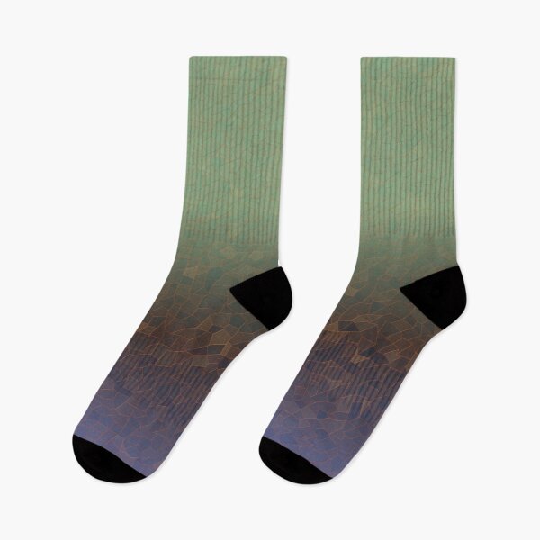 Item preview, Green to Blue Gradient Mosaic Pattern designed and sold by Julie Pickering.