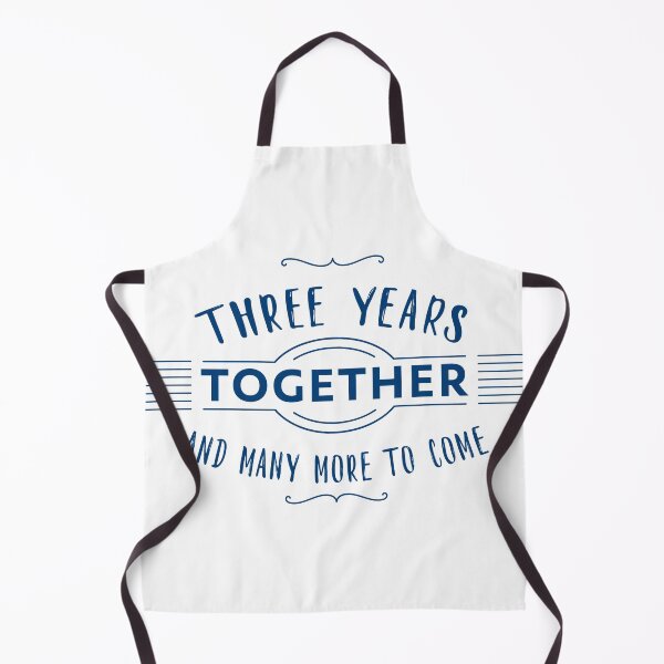 Item preview, Three Years together and many more to come anniversary quote designed and sold by IngaDesign.
