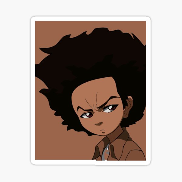 African American Anime Stickers Redbubble