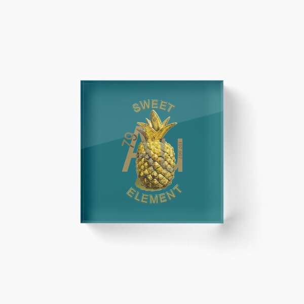 Item preview, Golden pineapple designed and sold by brunsch-print.