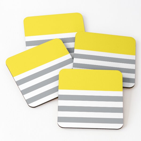 Item preview, Yellow with grey stripes  designed and sold by MickeyEdwards.