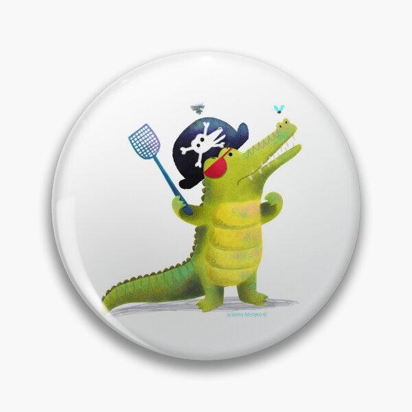 Item preview, Captain Pirate Crocodile designed and sold by julianamotzko.