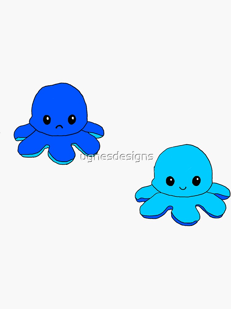 mood octopus blue