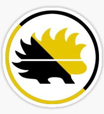 Anarcho-Capitalist Porcupine Ancap Sticker
