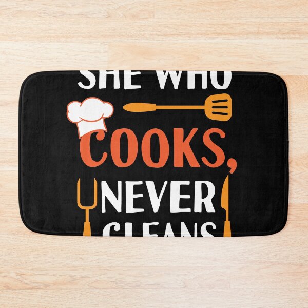 Item preview, She who Cooks never Clean Cooking Hat Funny Cook Chef    designed and sold by Rzelemenz.
