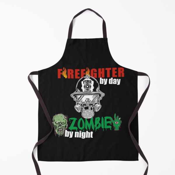 Item preview, Firefighter by day zombie designed and sold by raewaelchi.
