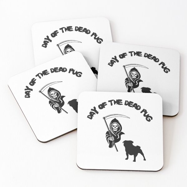 Item preview, Day Of The Dead Pug designed and sold by SportyDogShop.