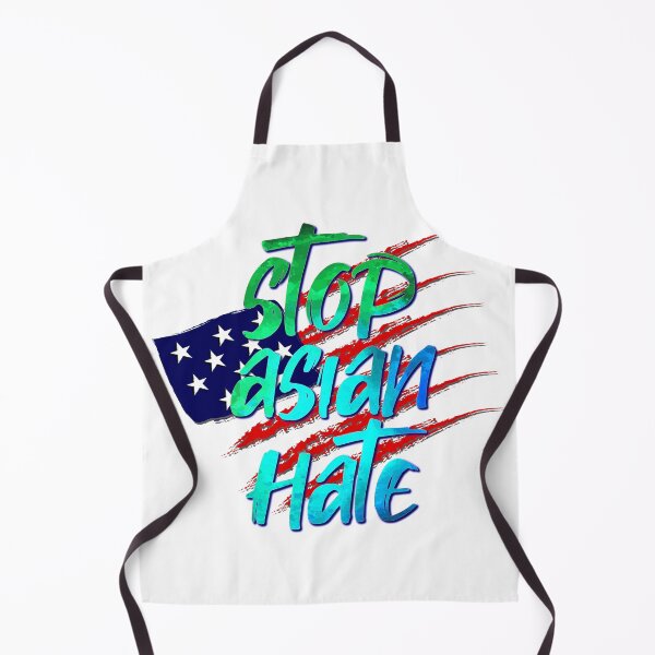 Item preview, Copy of Stop Asian Hate with an American flag  AAPI Asian Lives Matter Sticker designed and sold by R.U BOLD.