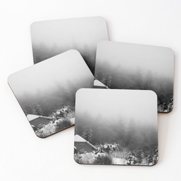 Item preview, A snowy and foggy Winterday designed and sold by Imi Koetz.