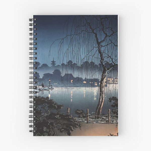 Item preview, Evening at Ueno Park by Tsuchiya Koitsu designed and sold by Takeda-art.