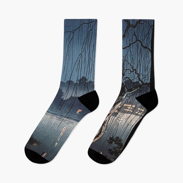 Item preview, Evening at Ueno Park by Tsuchiya Koitsu designed and sold by Takeda-art.