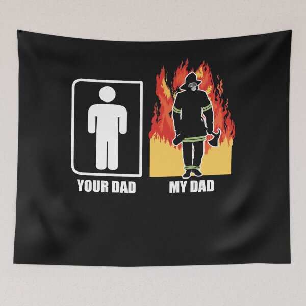 Item preview, Firefighter Dad designed and sold by raewaelchi.