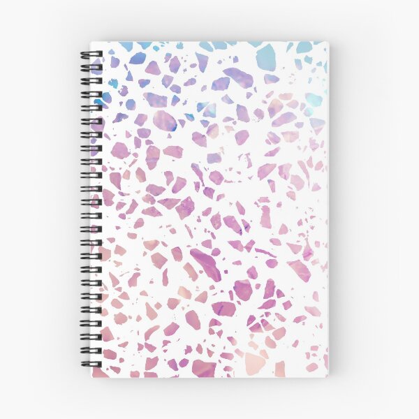 Item preview, Abstract Terrazzo Mosaic Pink and Blue Pattern designed and sold by idovedesign.