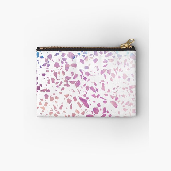 Item preview, Abstract Terrazzo Mosaic Pink and Blue Pattern designed and sold by idovedesign.