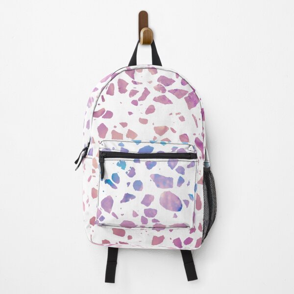 Item preview, Abstract Terrazzo Mosaic Pink and Blue Pattern designed and sold by idovedesign.