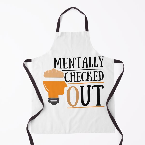 Item preview, Mentally Checked Out designed and sold by Vibing-Right.