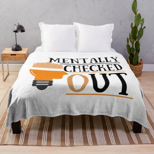 Item preview, Mentally Checked Out designed and sold by Vibing-Right.