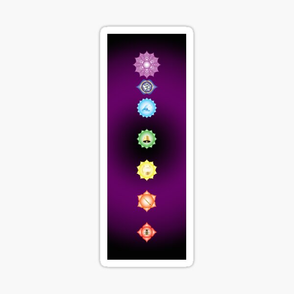 Chakra Vibrations Sticker
