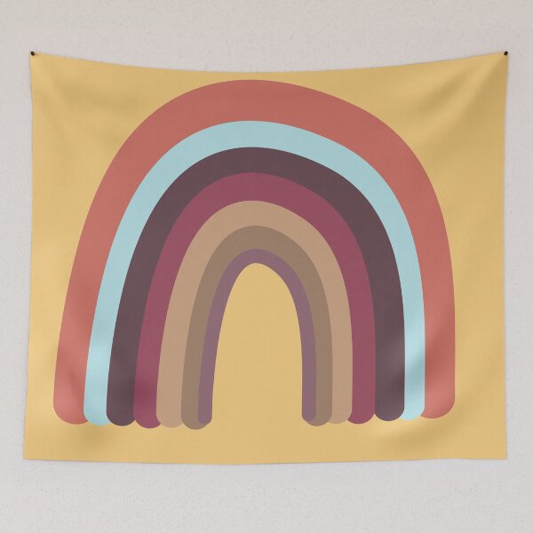 Item preview, colorful boho rainbow designed and sold by Northendesigns.