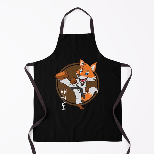 Item preview, Taekwondo fox designed and sold by ElBeDesigns.
