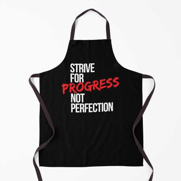 Item preview, Strive For Progress Not Perfection - Motivational Mindset designed and sold by CWolff.