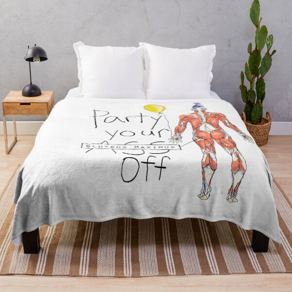 Item preview, Party your Gluteus Maximus Off  designed and sold by maryhop.