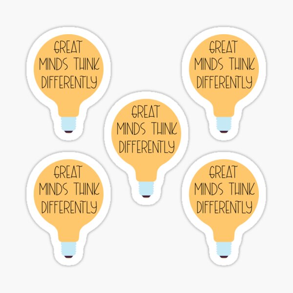 ig5325 Details about Vinyl Wall Decal Think Different Light Bulb Quote Business Stickers ig5325 Details about Vinyl Wall Decal Think Different Light Bulb Quote Business Stickers