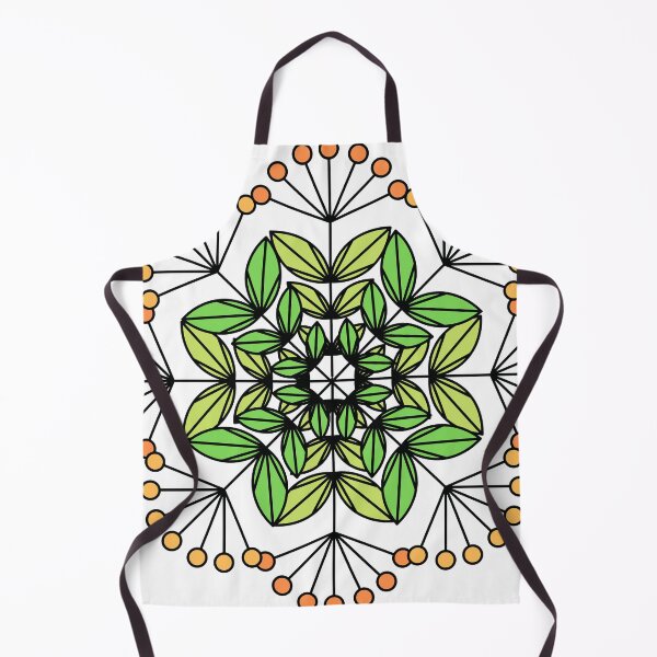 Item preview, Green Geometric Floral Isotope designed and sold by ckylin.