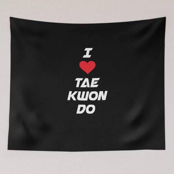 Item preview, I love taekwondo designed and sold by ElBeDesigns.