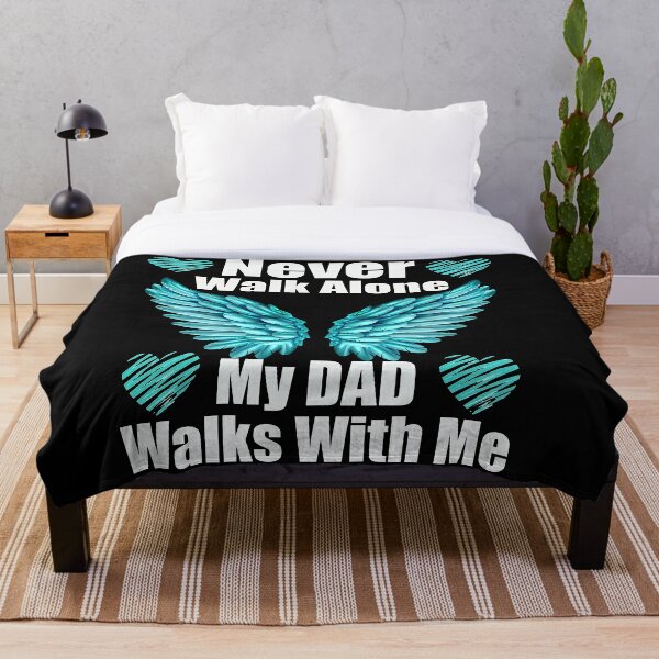 Never Walk Alone Throw Blankets Redbubble