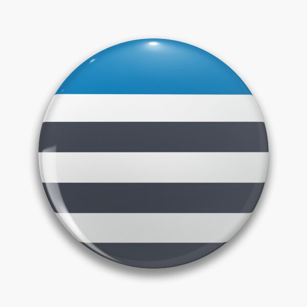 Item preview, Bright blue with dark grey stripe pattern designed and sold by MickeyEdwards.