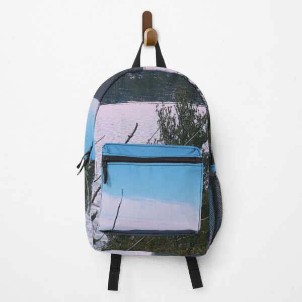 Item preview, winter hiking frozen lake designed and sold by kaelinmeicher.