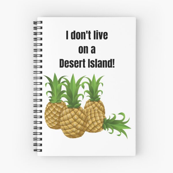 Item preview, I don't live on a Desert Island designed and sold by InsideOutSox.