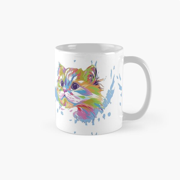 Item preview, Colorful Cat Face designed and sold by Donaatelle.