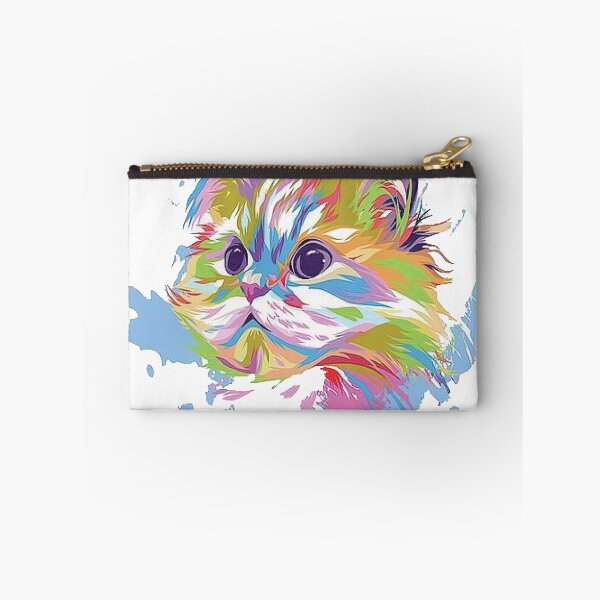 Item preview, Colorful Cat Face designed and sold by Donaatelle.