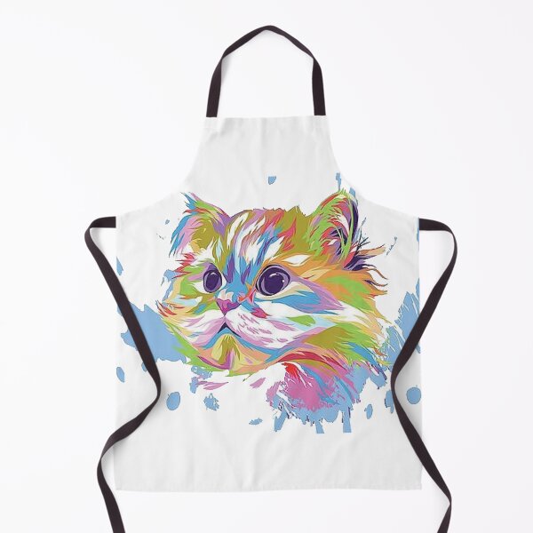 Item preview, Colorful Cat Face designed and sold by Donaatelle.