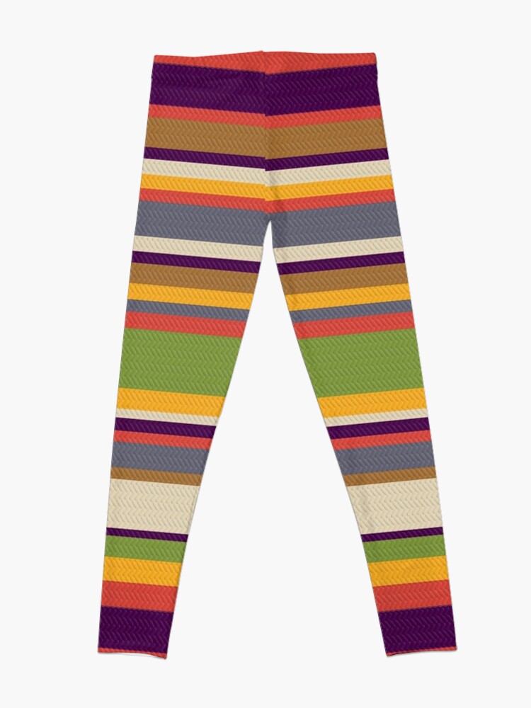 Alternate view of Fourth Doctor Scarf Leggings