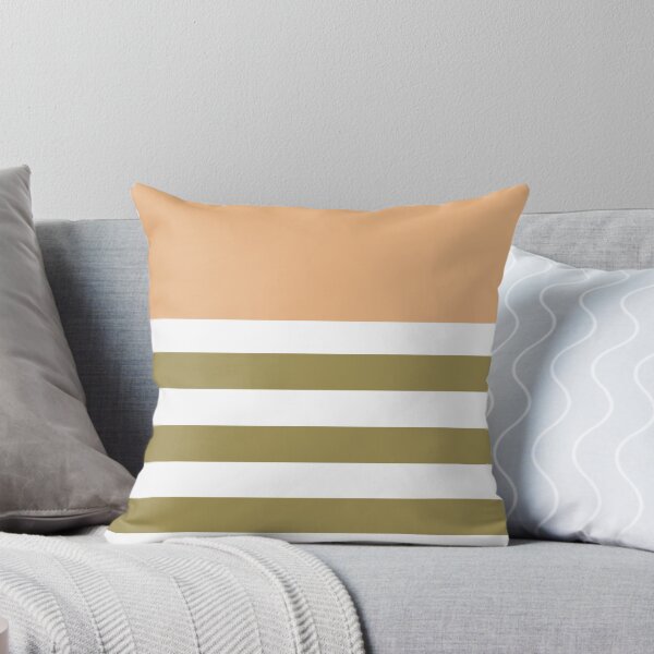 Item preview, Beige with khaki green stripe pattern designed and sold by MickeyEdwards.