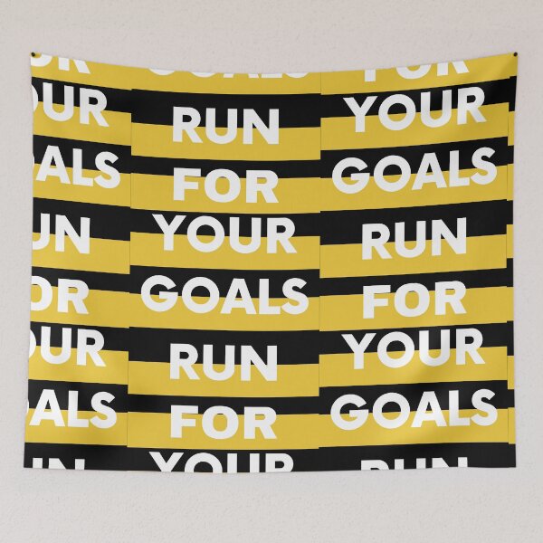 Item preview, Run For Your Goals designed and sold by RheaRealm.