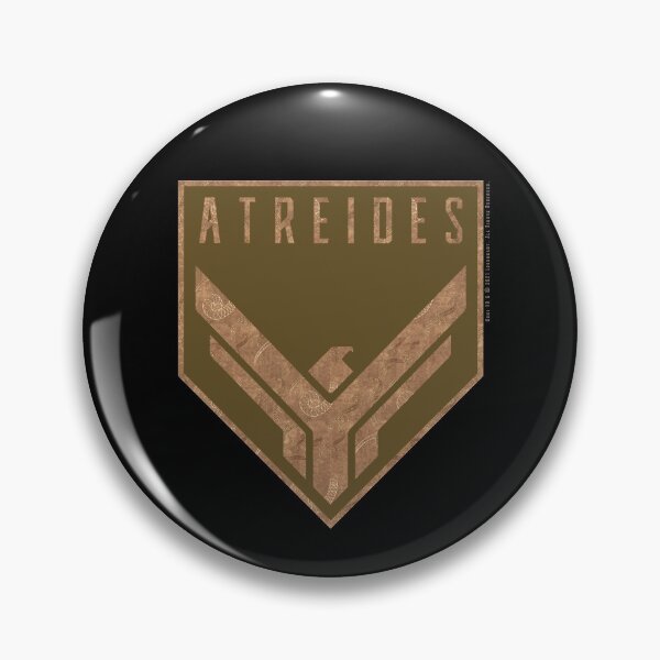 Item preview, Dune - House Atreides Badge Inverted (Dark Pattern) - designed and sold by Printerially.