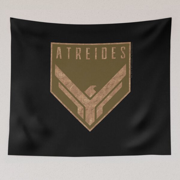 Item preview, Dune - House Atreides Badge Inverted (Dark Pattern) - designed and sold by Printerially.
