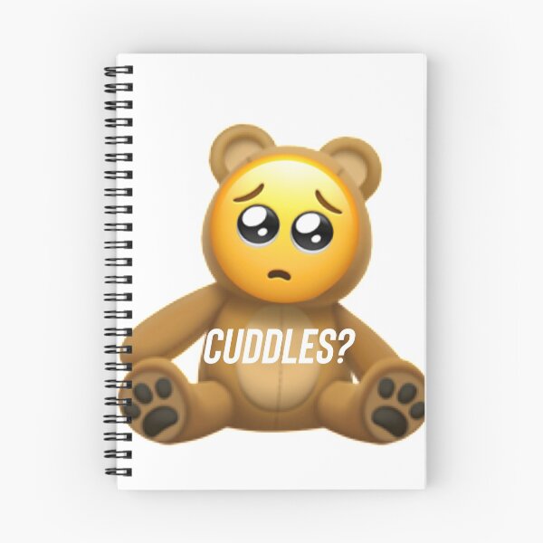 Item preview, Pleading emoji cuddles teddy bear cute adorable  designed and sold by ICRainbowMoons.