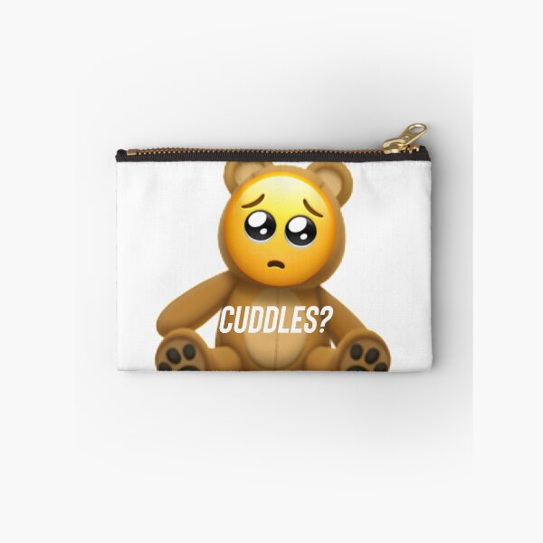 Item preview, Pleading emoji cuddles teddy bear cute adorable  designed and sold by ICRainbowMoons.