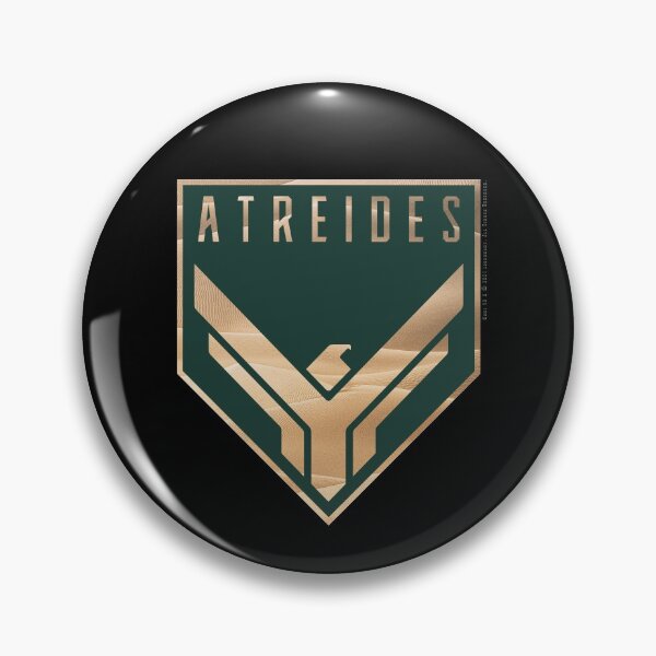 Item preview, Dune - House Atreides Badge Inverted (Dark Image) - designed and sold by Printerially.