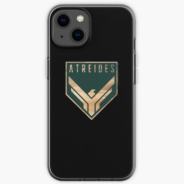Dune - House Atreides Badge Inverted (Dark Image) - iPhone Soft Case