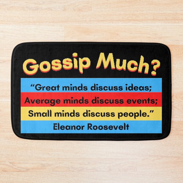 Item preview, Gossip Much? designed and sold by Kid Wits Ink  "Wise enough to leave a lasting impression!".