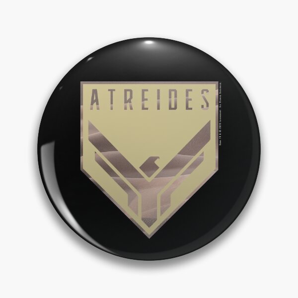 Item preview, Dune - House Atreides Badge Inverted (Light Image) - designed and sold by Printerially.