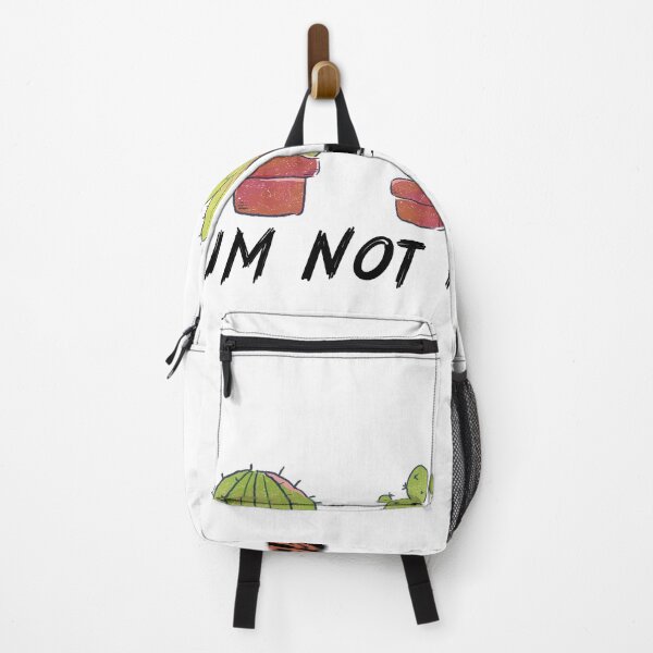 Item preview, I'm Not A Hugger retro cactus design designed and sold by cartrica.