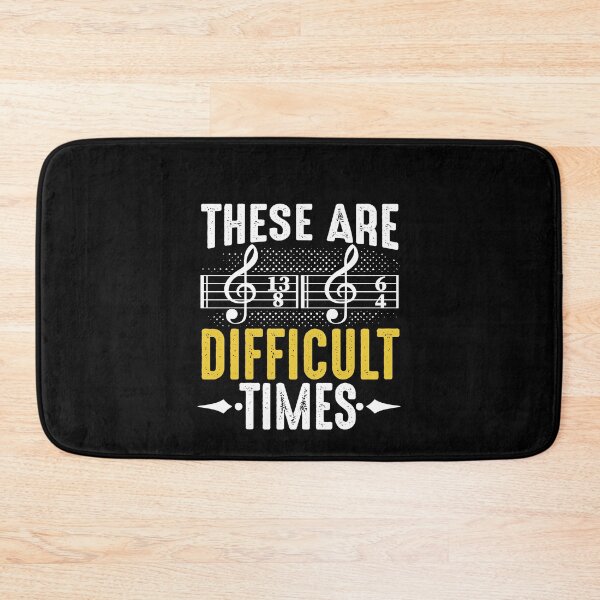 Item preview, Guitar Music Lover These Are Difficult Times designed and sold by Lizzymayer.