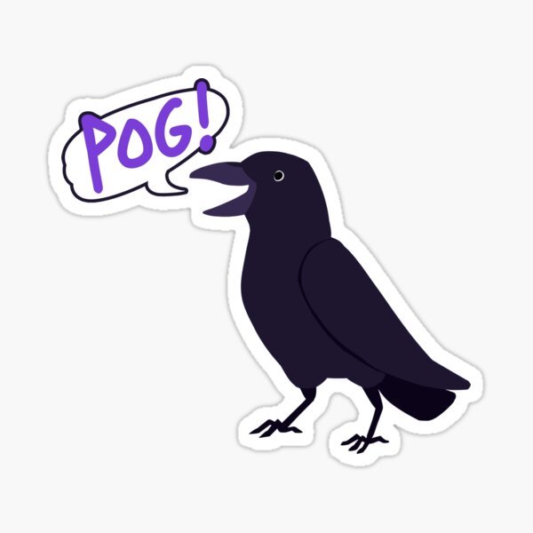 MCYT Crow Sticker